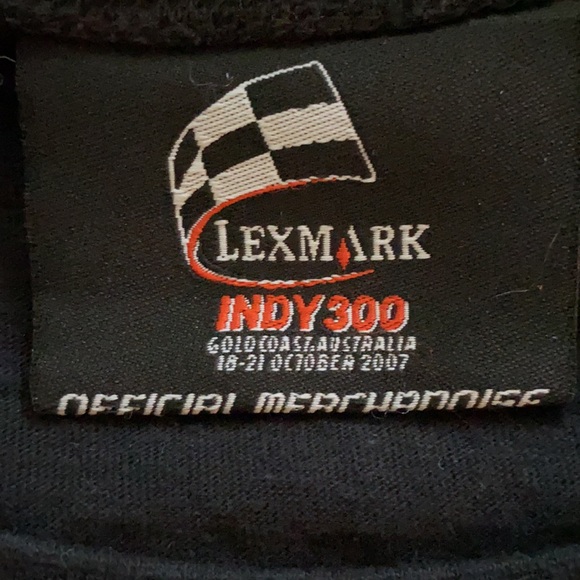 🏁Australia LEXMARK INDY 300-2007 UNISEX Shirt🏁 - Picture 8 of 9
